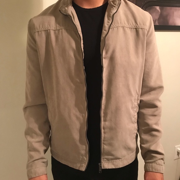 suede jacket mens zara